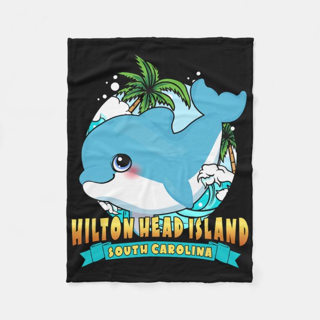 Cobertor De Velo Hilton Head Island South Carolina Ba (Frente)
