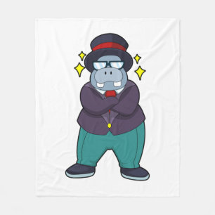 Cobertor De Velo Hipopótamo como Noivo com Terno.PNG