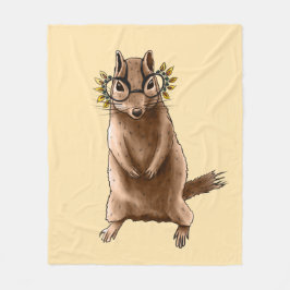 Cobertor De Velo Hippie-animal-roedor-macaco