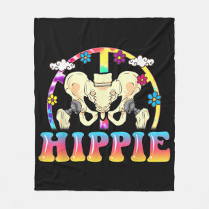 Cobertor De Velo Hippie Hip Replacement Joint Surgery Engraçado