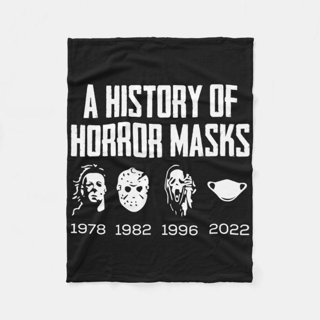 Cobertor De Velo História Do Horror Máscaras Preguiçosas Fac Figuri (Frente)
