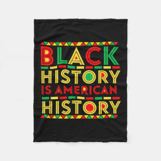 Cobertor De Velo História Negra É História Americana África Patriót