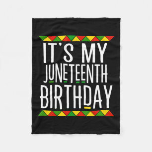 Cobertor De Velo História Negra É Meu Décimo Junto Aniversário