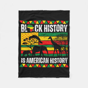 Cobertor De Velo História Negra É Orgulho Da História Americana Mel