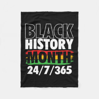 Cobertor De Velo História Negra Mês - Dia do Mlk Raízes Civis Afric