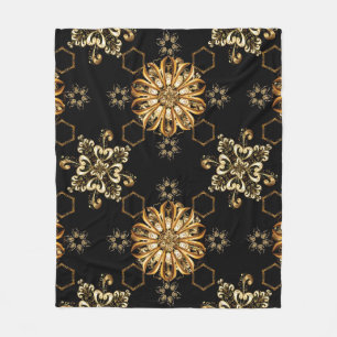 Cobertor De Velo Historial clássico da colheita. Forno tradicional