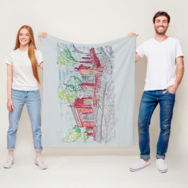 Cobertor De Velo Historic Red Brick Entrance