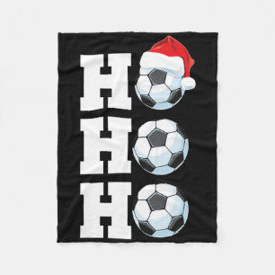 Cobertor De Velo Ho Ho Ho Natal Futebol Byll Chapéu do Papai Noel E
