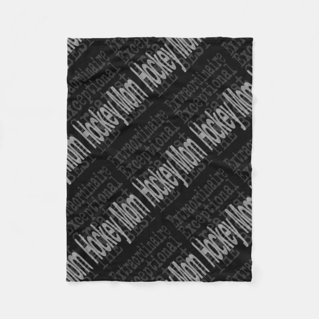 Cobertor De Velo Hockey Mãe Extraordinaire (Frente)