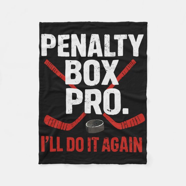 Cobertor De Velo Hockey Shirt Hockey Boy Gifts Stuff Ice Hockey Jer (Frente)