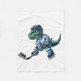 Cobertor De Velo Hockeysaurus DinossauroEngraçado Hóquei Crianças M