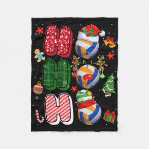 Cobertor De Velo Hohoho Papais noeis Elf Reindeer Voleibol Xmas Tre