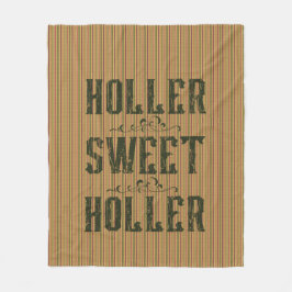Cobertor De Velo Holler Sweet Holler Rustic Country