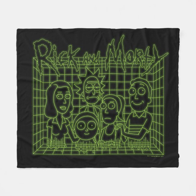 Cobertor De Velo Holograma digital da família Smith (Frente (Horizontal))