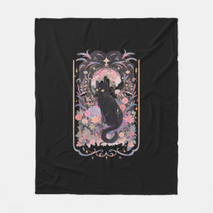 Cobertor De Velo Homens Academia Cottagecore de Gatos Goblincore Br