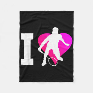 Cobertor De Velo Homens Mulheres Badminton Jogador de Badminton Pet