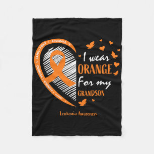Cobertor De Velo Homens Mulheres Eu Visto Laranja Para Meu Avô Leuc