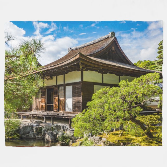 Cobertor De Velo Hondo ou salão principal em Ginkaku-Ji, Quioto (Frente (Horizontal))