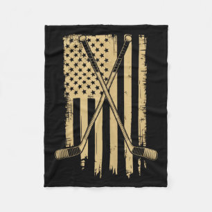Cobertor De Velo Hóquei da Bandeira Americana