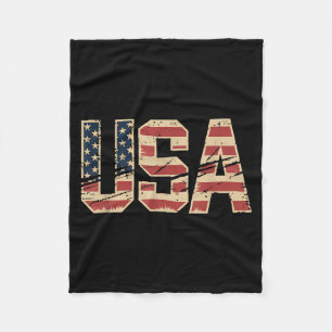 Cobertor De Velo Hóquei da Bandeira Americana
