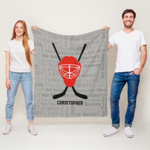 Cobertor De Velo Hóquei em gelo personalizado
