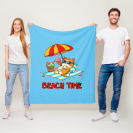 Cobertor De Velo Hora da praia 3