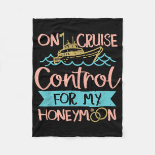 Cobertor De Velo Horário das Noivas de Férias Cruise em Honeymoon