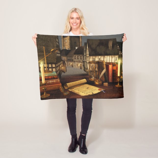 Cobertor De Velo Horizons Antigos Fleece Blanket (In Situ)