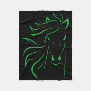 Cobertor De Velo Horse Lover Oferece Mulheres Equestres Homens Hors