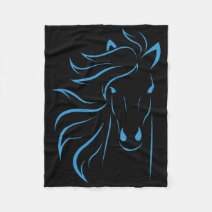 Cobertor De Velo Horse Lover Oferece Mulheres Equestres Homens Hors