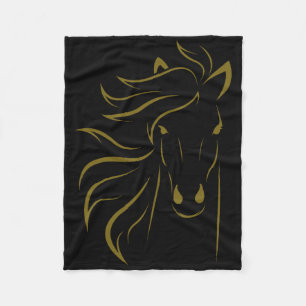 Cobertor De Velo Horse Lover Oferece Mulheres Equestres Homens Hors
