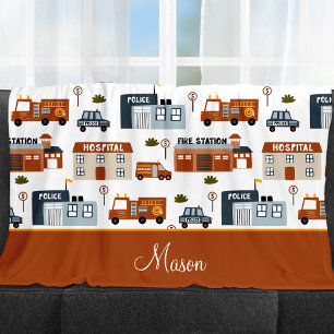 Cobertor De Velo Hospital, Incêndio, Padrão de Cidade Policial para