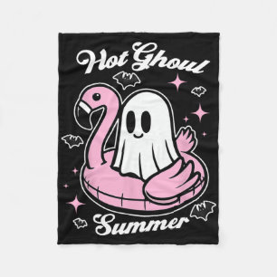 Cobertor De Velo Hot Ghoul Summer Flamingo Ghost Summerdal