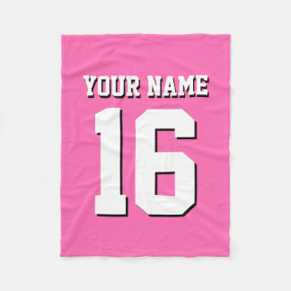 Cobertor De Velo Hot Pink Sporty Team Jersey