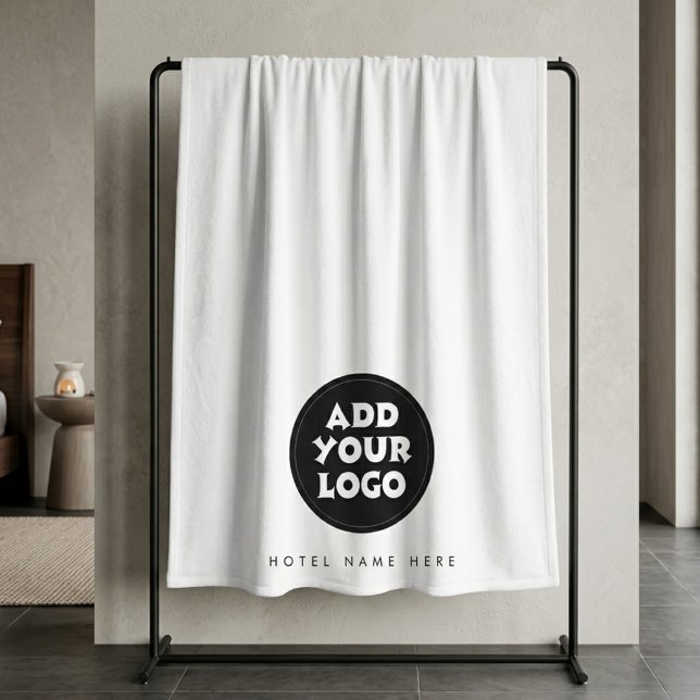 Cobertor De Velo Hotel Name and Logo Guest House (Criador carregado)