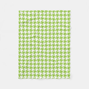 Cobertor De Velo Houndstooth verde