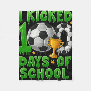 Cobertor De Velo Hugvyn Eu Chutei 100 Dias De Futebol De Escola Dri