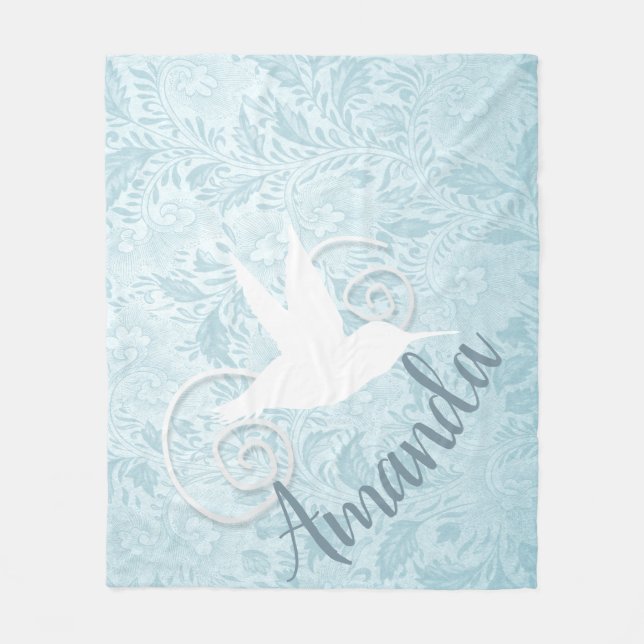 Cobertor De Velo Hummingbird Corte de rico (Frente)