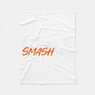 Cobertor De Velo Humor Divertido de Badminton Smash Peteca Esporte 