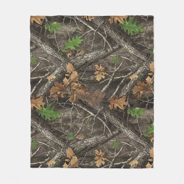 Cobertor De Velo Hunting Camouflage Pattern (Frente)