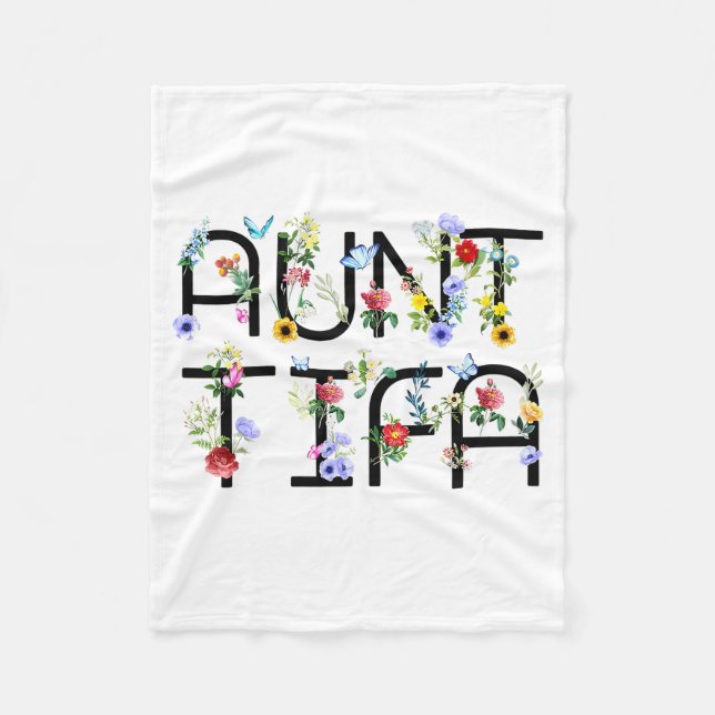 Cobertor De Velo I Am Aunt Tifa Shirt Aunt Tifa Funny Aunt Tifa  (Frente)