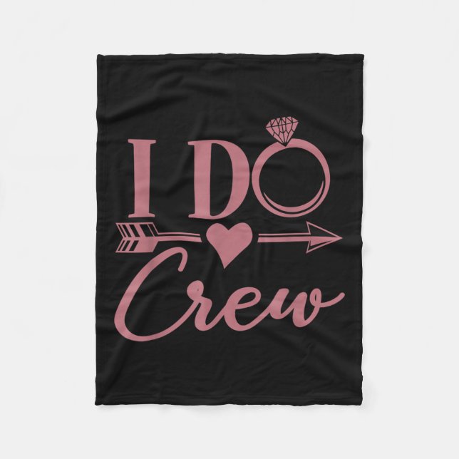 Cobertor De Velo I Do Crew, Bachelorette Party, Group, Matching, Br (Frente)