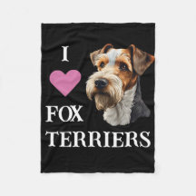 I Love Fox Terriers (Wire Hair Fox Terrier)