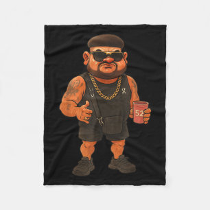 Cobertor De Velo Ibiza Final Boss Meme Engraçado Piadas de Corte de