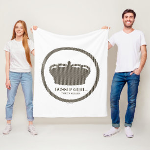 Cobertor De Velo Ícone de Coroa da Série Gossip Girl