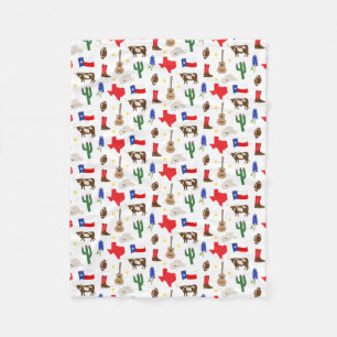 Cobertor De Velo Ícones do Texas