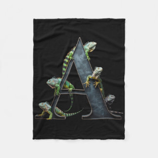 Cobertor De Velo Iguana Animais Vintage Rap Hip-hop 