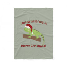 Iguana Deseje A Você Um Feliz Natal