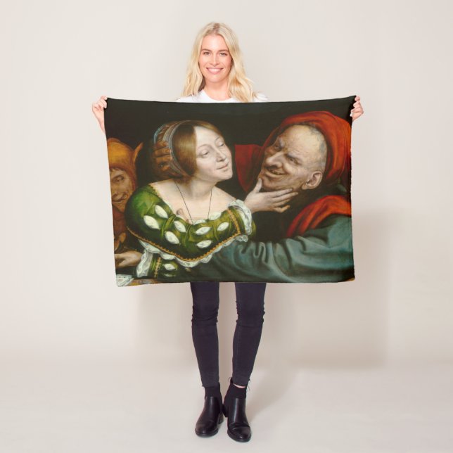 Cobertor De Velo Ill-Match Lovers (por Quentin Massys) (In Situ)