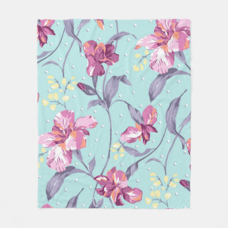 Cobertor De Velo ilustração com design de flores, arte,fundo,d